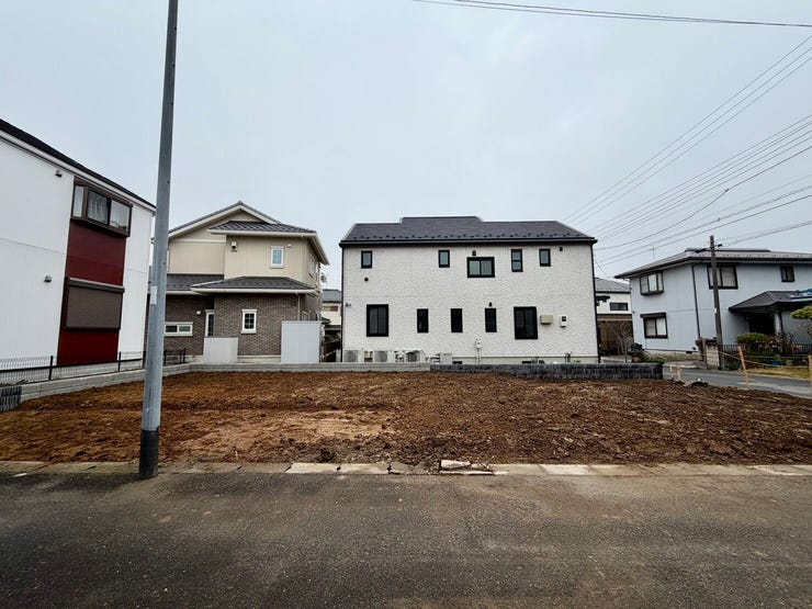 【外観】
建築条件無売地♪お好きなハウスメーカー等で建築することができます♪