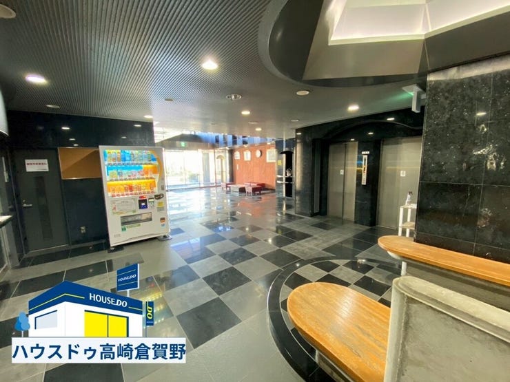 自動販売機もロビー内にあります