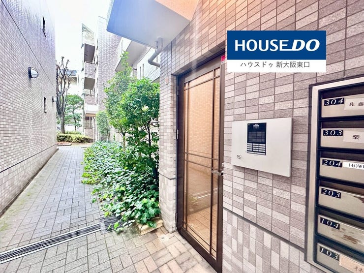 オートロックシステムつき。
セキュリティーもあり安心。