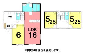 建物価格：
2250.22万円
間取り：3LDK
建物面積：90.26㎡