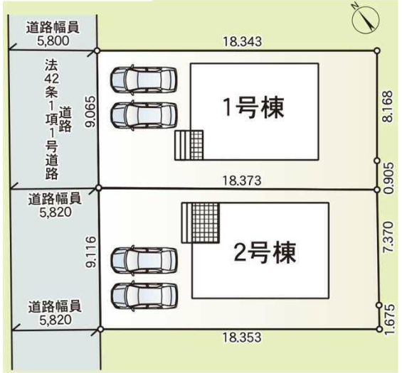 駐車2台可能です☆