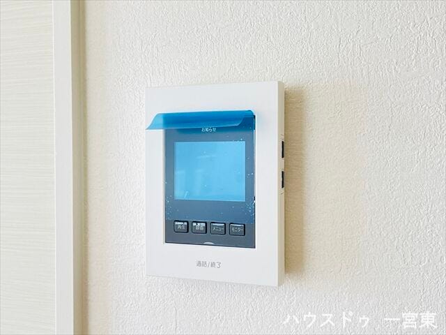 【モニター付きインターホン】
