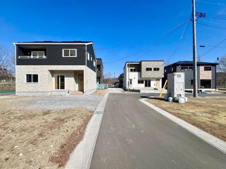 整った街並み×前面道路もゆったり♪