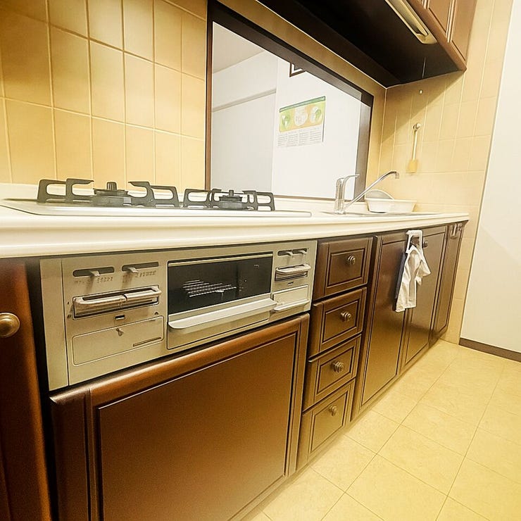 グリルも付いたキッチン★
※小物類を消去する修正をしております。