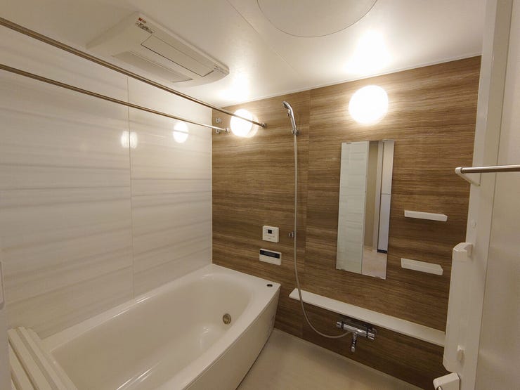 パナソニックの1620のユニットバス、広いです。一日の疲れもゆっくり、ゆったり癒せます♪