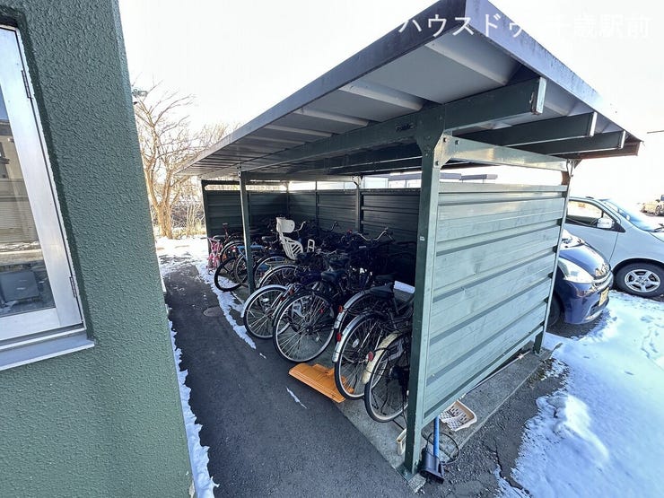 駐輪場もございます。