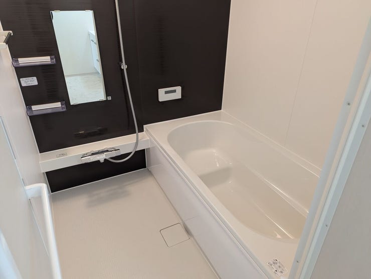 機能性と美しさを兼ね備えた浴室デザイン。