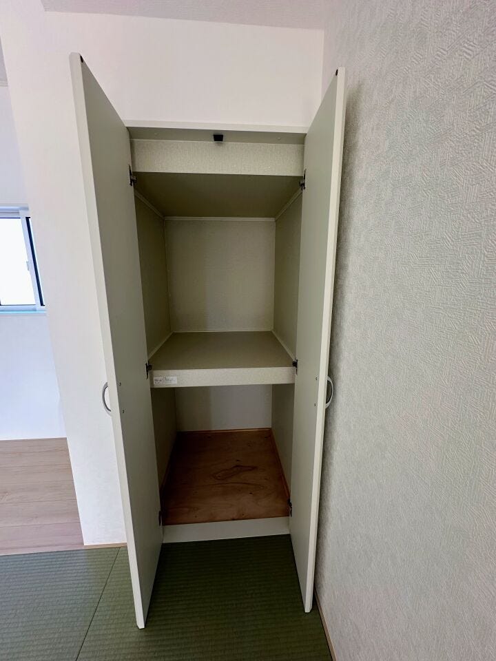 収納スペースがあります。