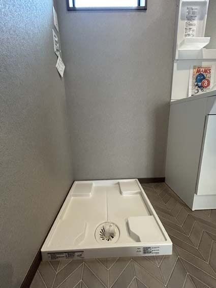 パウダールーム室内洗濯機スペース
