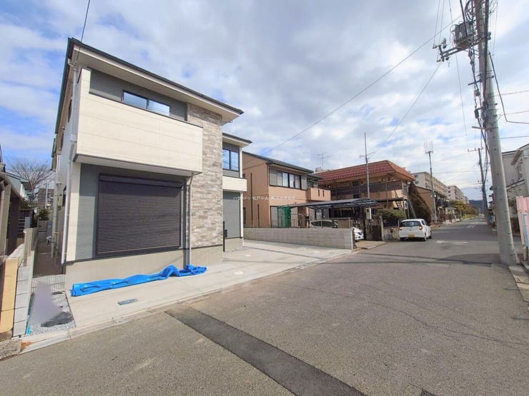 ◎前面道路(2/13撮影)