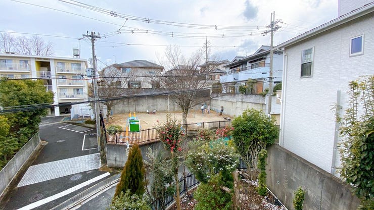 バルコニーからの眺望良好です。