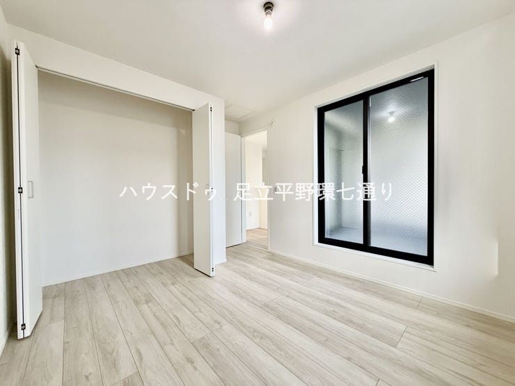 二面採光の居室は風通し良好。快適な住環境を実現します。