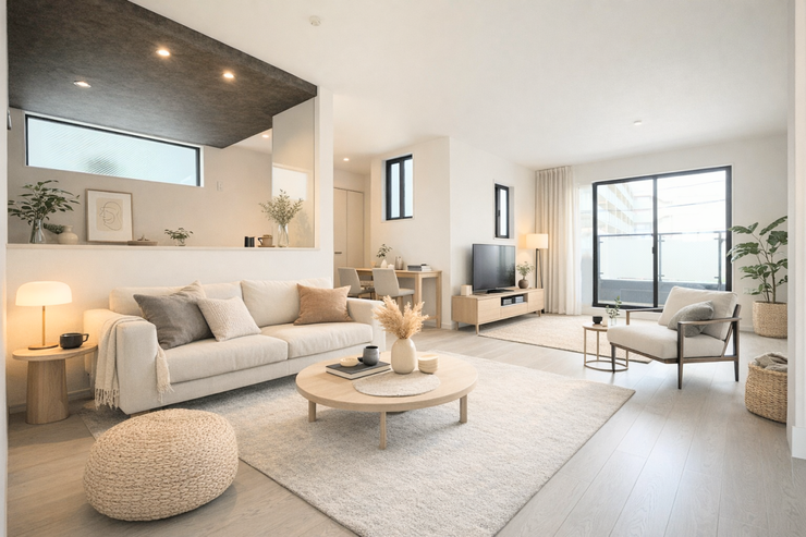 ※画像はイメージです。
実際の写真に家具や調度品をCG合成したものです。
(家具等は販売に含まれておりません)