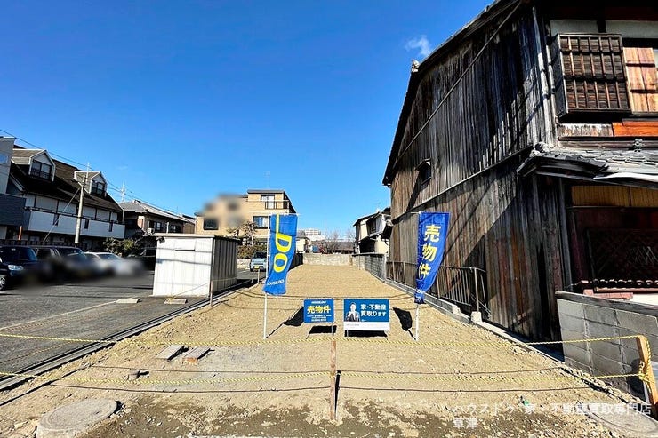 【外観】
■南向き広々約86坪!■建築条件なし■JR石山駅徒歩10分×京阪唐橋前駅徒歩5分■晴嵐小学校徒歩4分