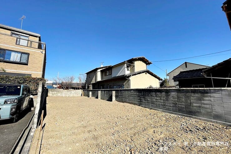 坂道の少ない平坦地! ベビーカーでの移動や自転車の利用も快適なエリアです。