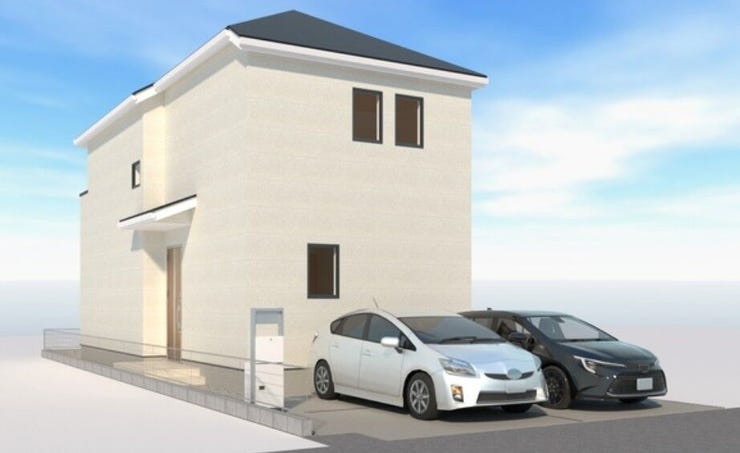 2号棟:外観パース