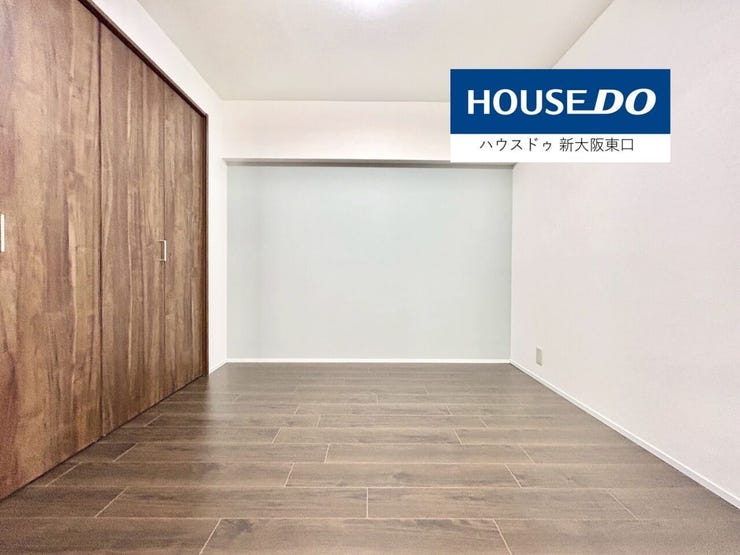 4.5帖の子供部屋です。
大きなクローゼットがあります。