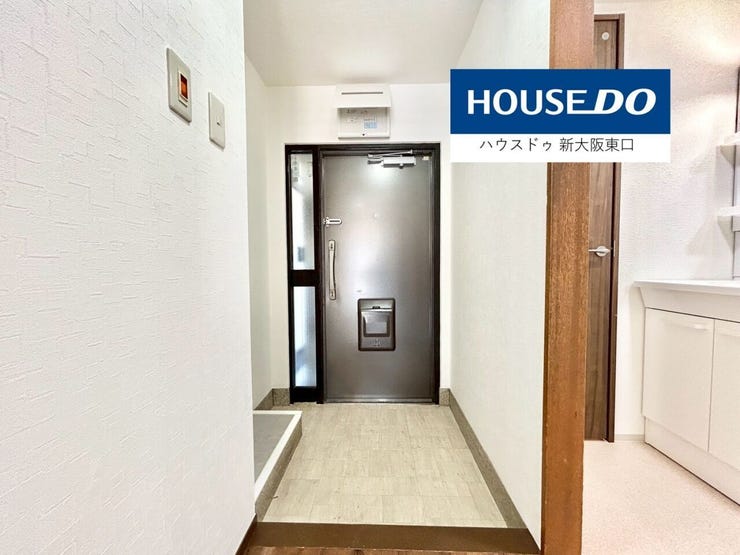 シューズボックス置き場がある玄関です。