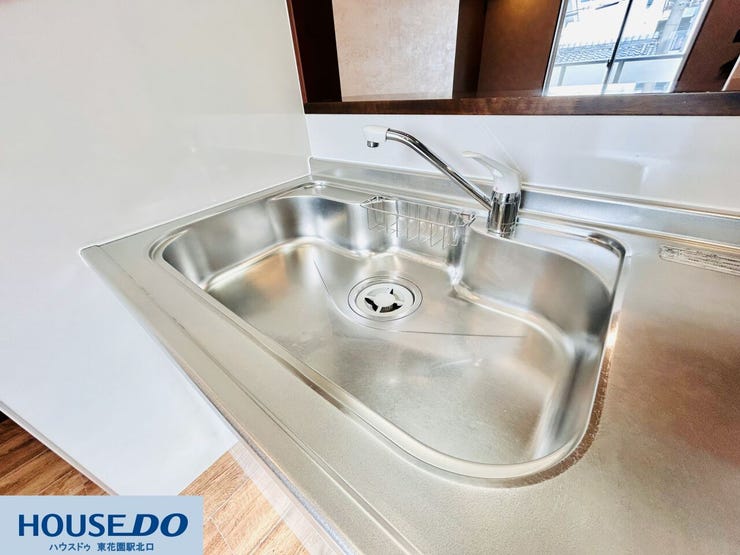 ◆大きな鍋も、ストレスなく!広々シンクで洗い物の手間を削減♪毎日の家事が楽しくなりますね♪