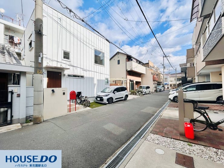 視界を遮るものも少ないので、お子様の通学や車での通勤も安心ですね♪