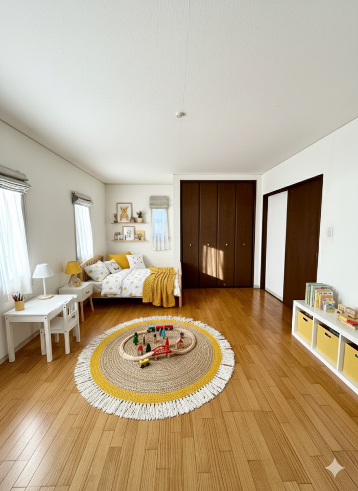 ■□■洋室■□■
2階11帖洋室
※家具を置いたイメージです