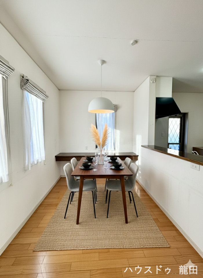 ■□■ダイニング■□■
5帖
※家具を置いたイメージです