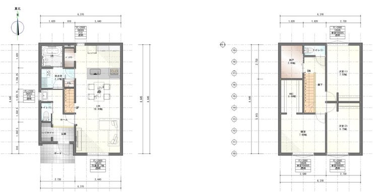 建築参考プランとなります。