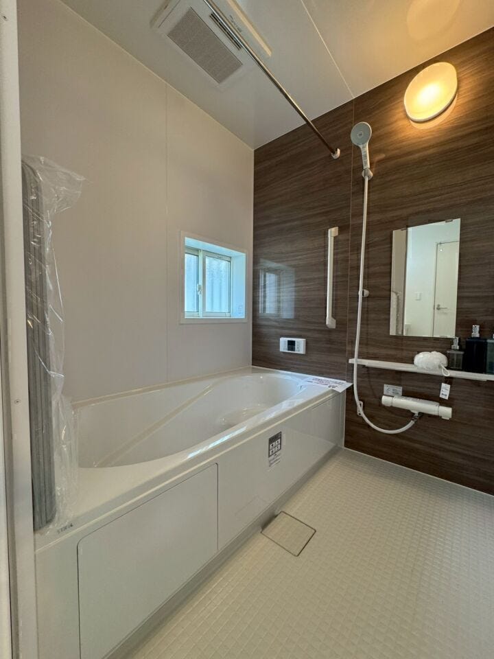 バスルームで1日の疲れをリフレッシュ♪