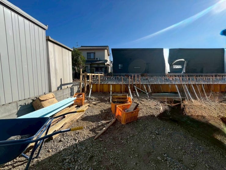 建築中 外観
2026/1/9現在