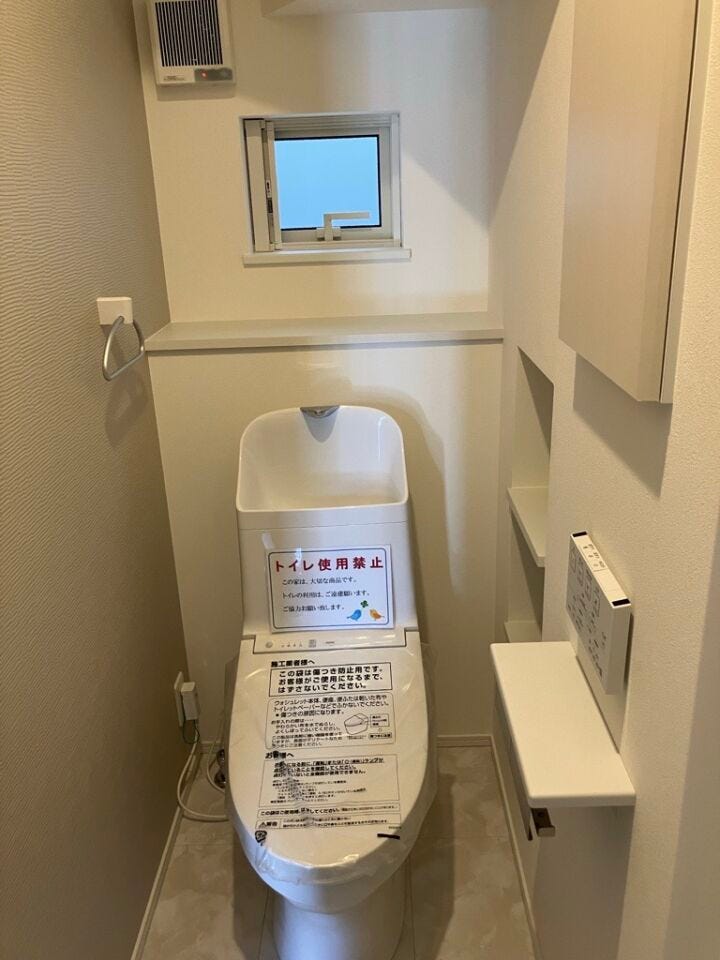 1階トイレです。