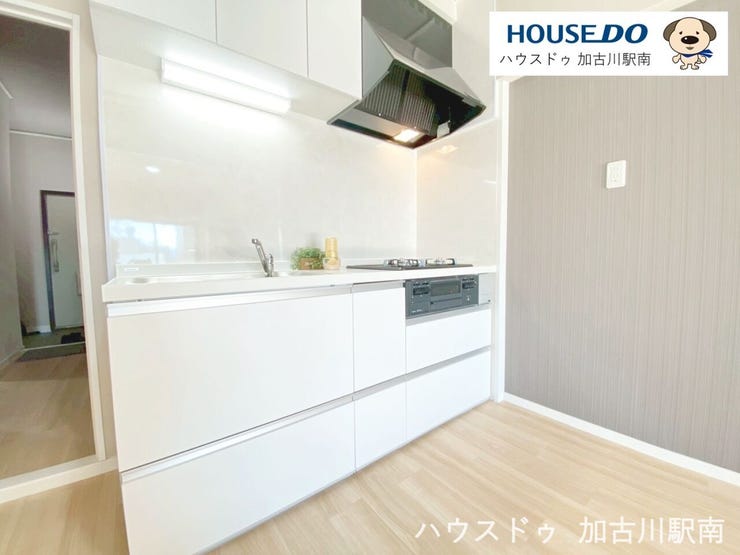 調理動線を考慮したシステムキッチンで、快適にお料理ができます