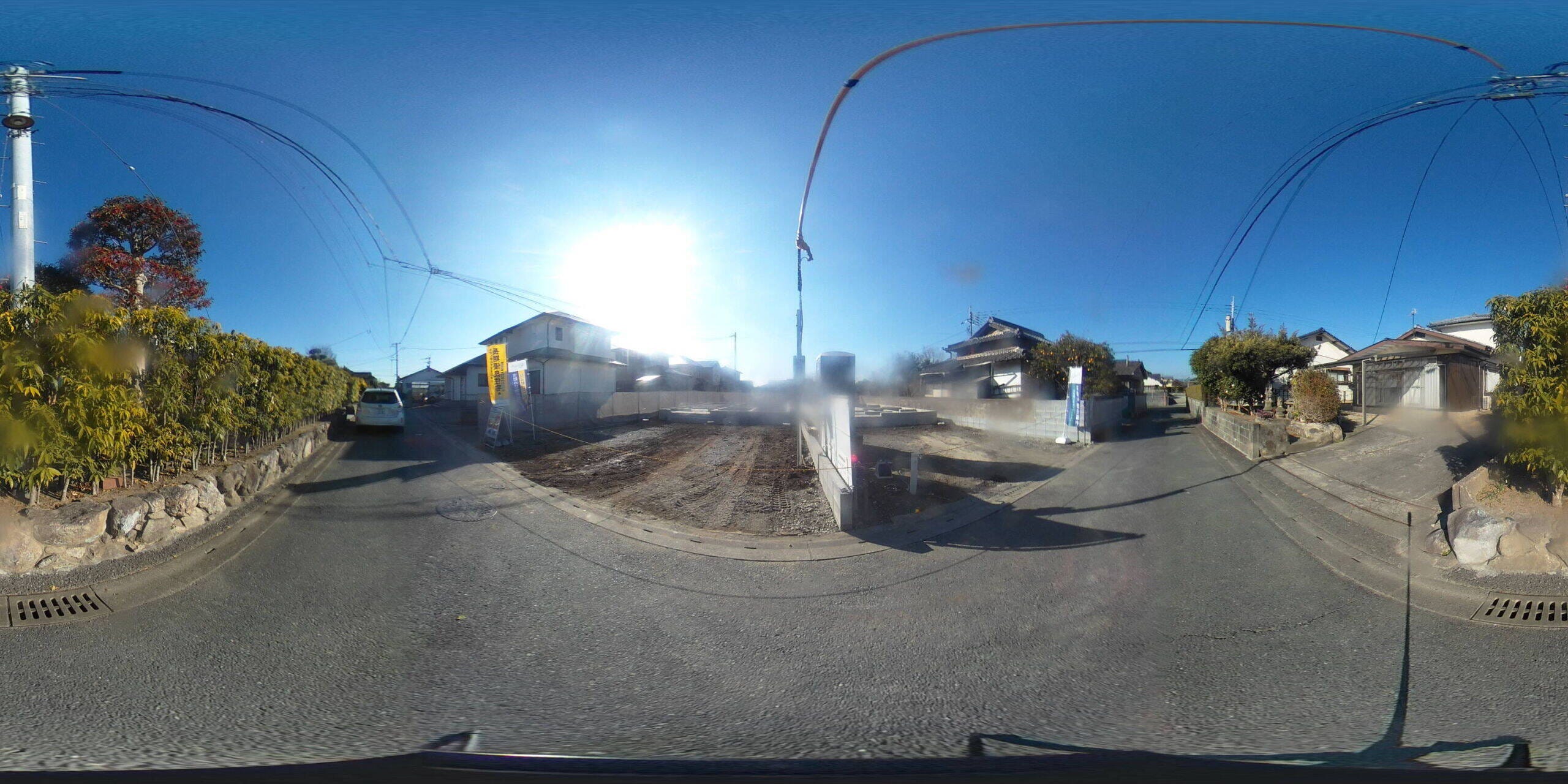 前面道路含む現地写真