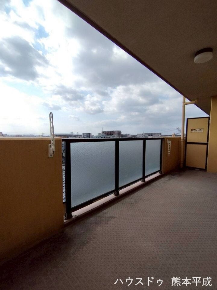 広々なバルコニー