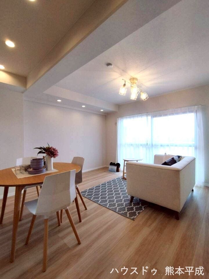 とても明るいリビング