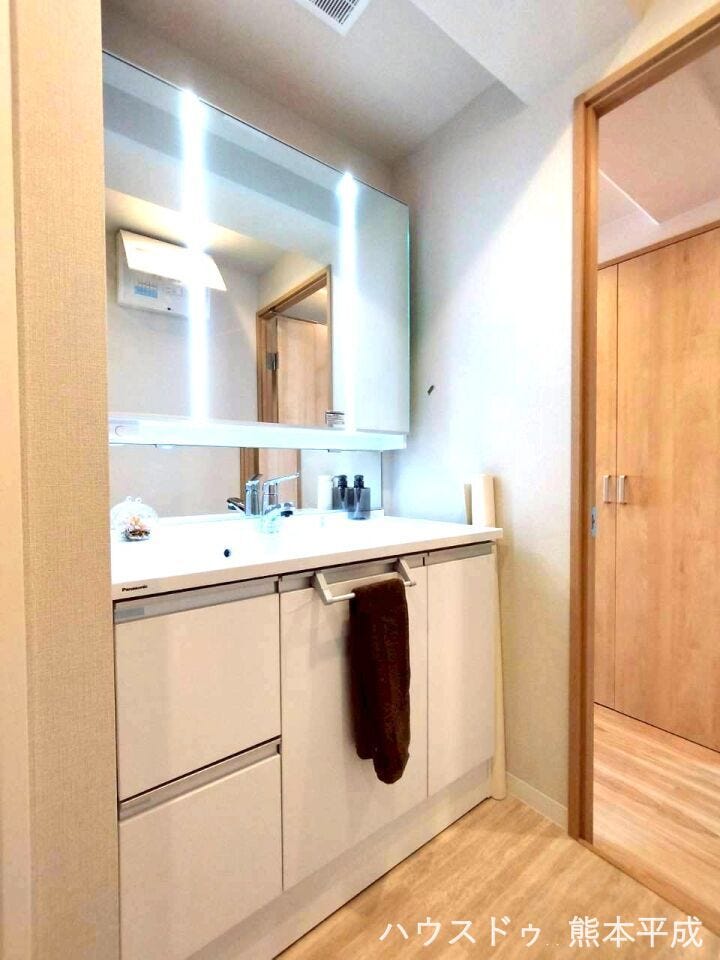 洗面台も大きくて使いやすい!