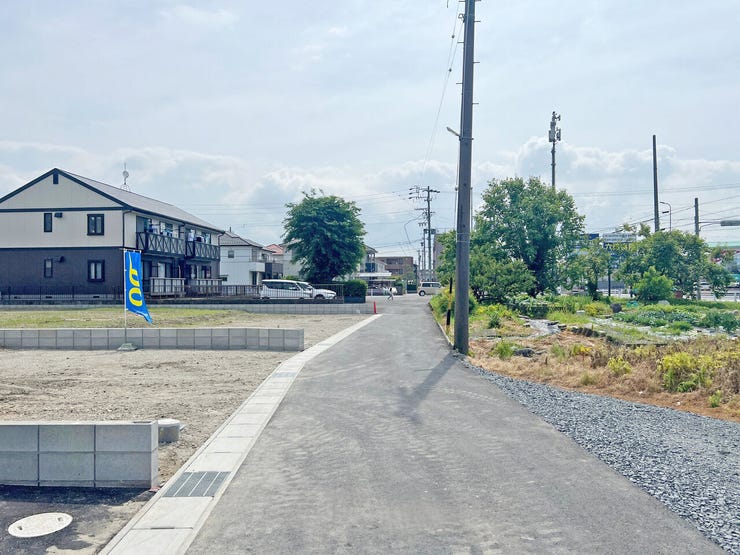 南接道につき陽当たり良好♪