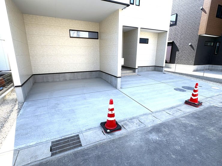 並列駐車3台可能です!