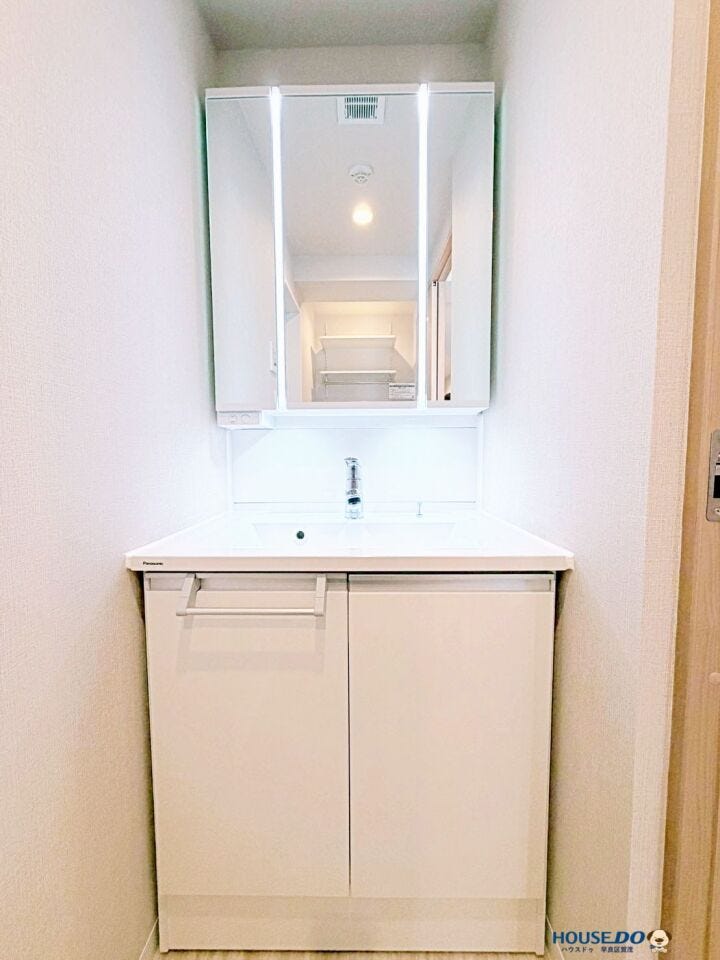 洗面化粧台新品交換(2026年3月完了予定)※画像はリノベ後のイメージです。