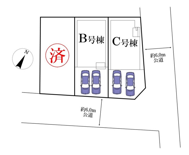 ◎区画図:C号棟