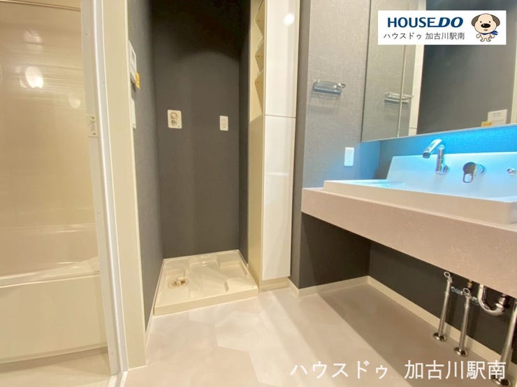 暑い日でも寒い日でも室内なら快適に洗濯できます