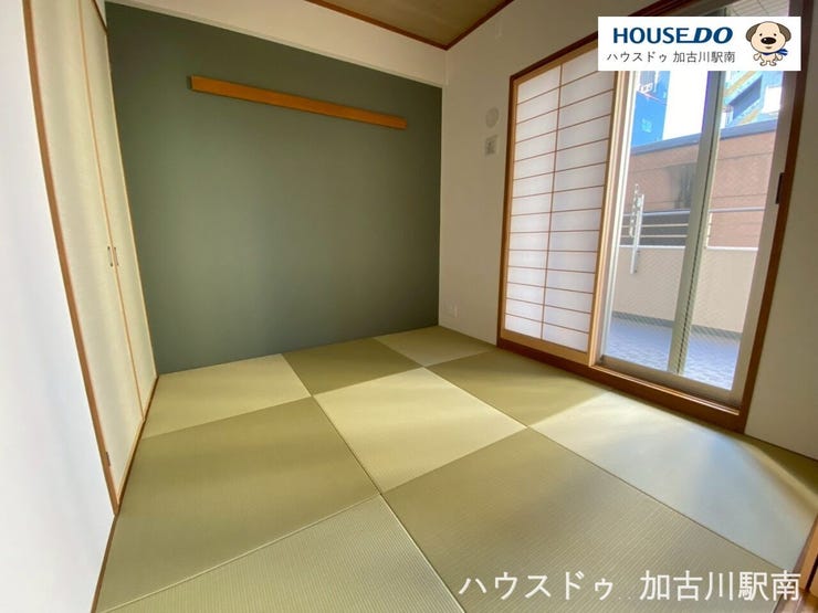 小さなお子さまのいる方におすすめ!リビング横に和室のあるタイプの間取りです