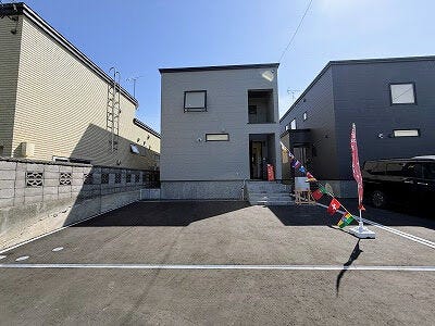 【外観】
2026年4月完成!快適設備充実の新築戸建て!
