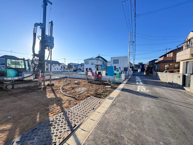 ◎前面道路(1/9撮影)