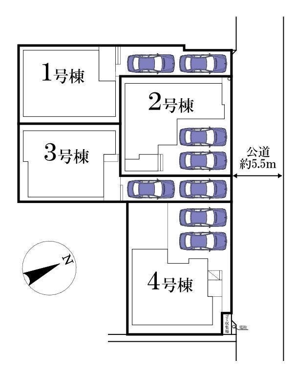 ◎区画図:3号棟