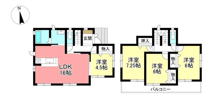 【間取り】
*中部小学校・三好中学校*
見るだけ聞くだけOK!【お気軽に資料請求!不動産のことならなんでも/ハウスドゥ豊田大林】