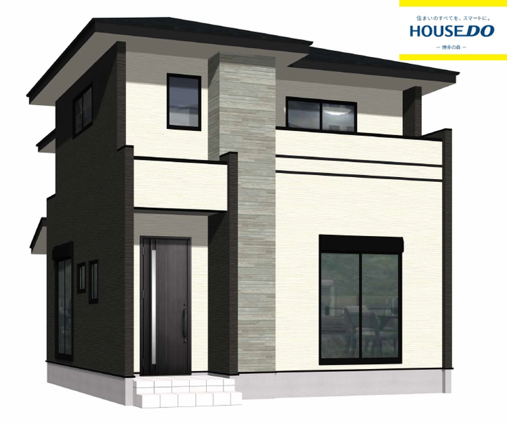 【外観】
1号棟完成イメージです♪
2026年4月完成予定