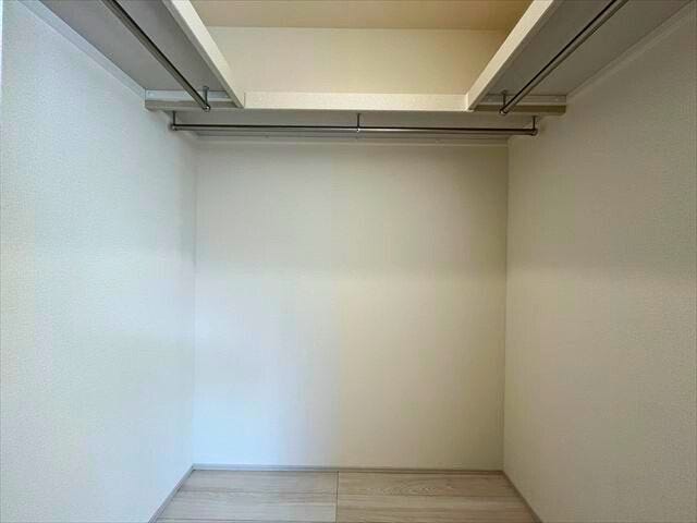 2階7.7帖洋室ウォークインクローゼット
(2026年2月9日 撮影)