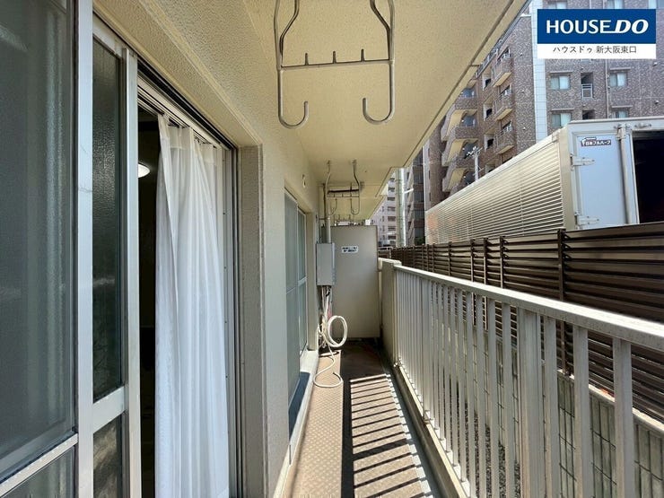 バルコニー側は道路に面していないので、車の騒音や排気ガスの心配とは無縁!