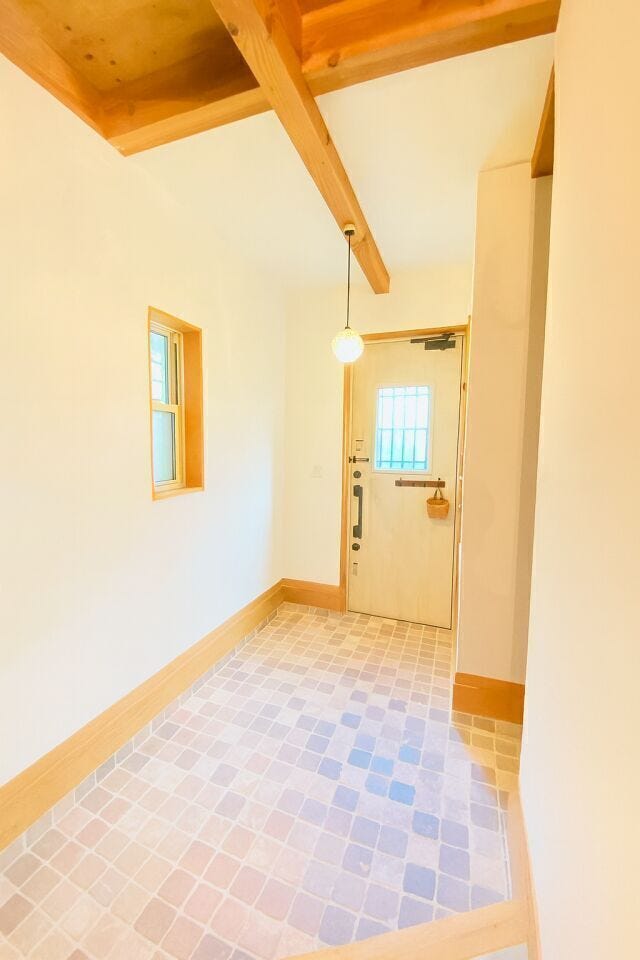 広々とした玄関♪
※家具類を除去する修正をしています。