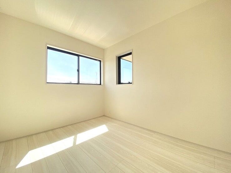 広すぎず狭すぎず、子ども部屋としてちょうど良い仕様。